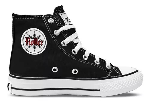 Zapatillas Botitas Con Puntera De Tela Lisas Roller 500