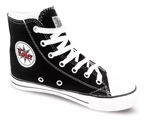 Zapatillas Botitas Con Puntera De Tela Lisas Roller 500